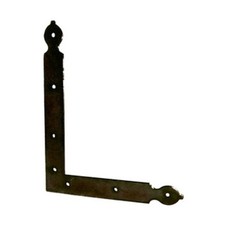 ANGOLARE FERRO POLIMERIZ LIGURIA 200X250 MM NERO