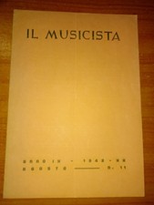 Il Musicista N. 11 – Ago