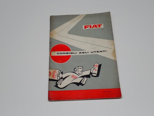Fiat consigli agli utenti - utenti, 1959
