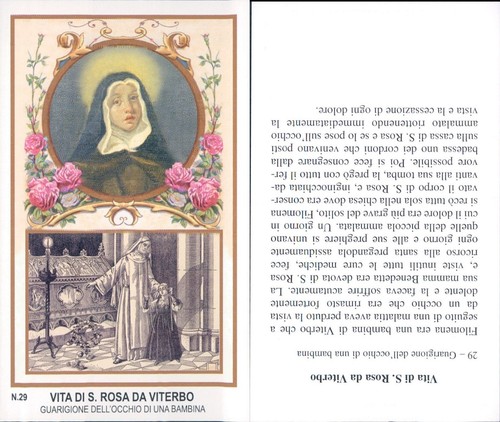 Raro santino vita - raro, santa