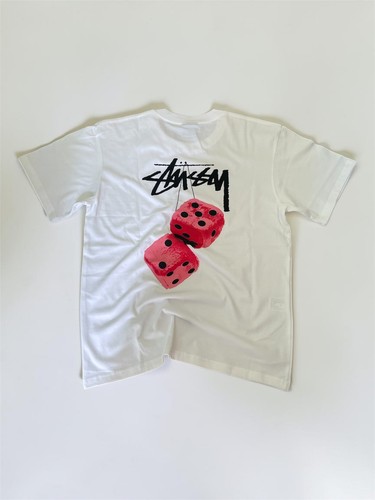 Shirt stüssy white bianco - stüssy,