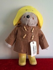  Stivali Dunlop GABRIELLE Paddington bear 1972 alti 18" fatti a mano ottime condizioni 