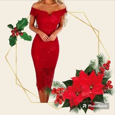  Abito da donna in pizzo da sera cerimonia , tubino vestito Festa cocktail 