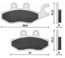 Pastiglie Freno Posteriori