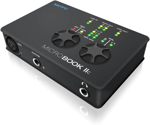 Motu microbook iic - microbook, usb