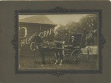 Uomo IN Great Cavallo Carrozza