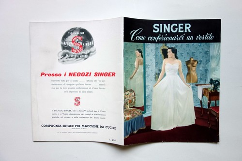 Singer come confezionarsi - confezionarsi, un