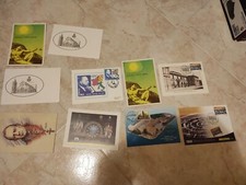 STOCK LOTTO 10 PEZZI CARTOLINE MESSINA RARO ANNULLO FILATELICO FRANCOBOLLO 80 90