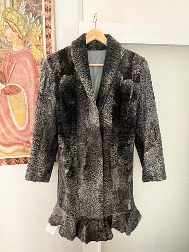 Pelliccia vintage astracan - pelliccia,