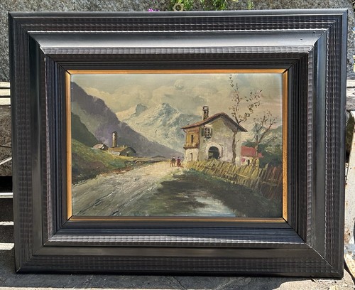 Antico quadro con cornice