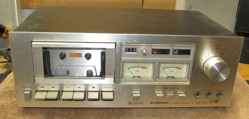 Pioneer f500 cassette deck - pioneer,