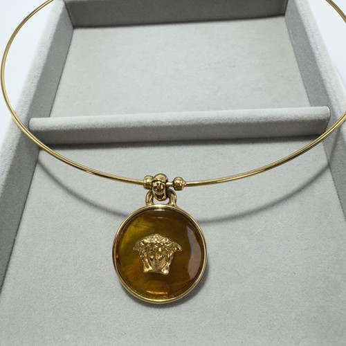 Versace collana oro girocollo - versace,