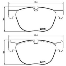 BREMBO Kit Pastiglie Freno a