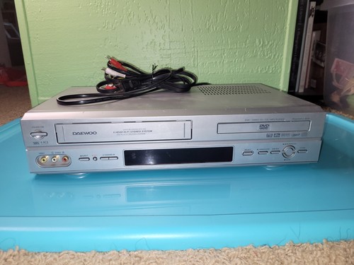 Daewoo vcr dvd dv6t995b - vcr,