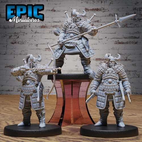 Orco samurai dungeons and - samurai,