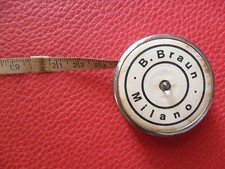 B.BRAUN Antico Vecchio Metro Rotella Bindella Fettuccia da Collezione-VINTAGE