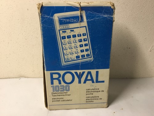 Calcolatrice royal 1030 - royal,