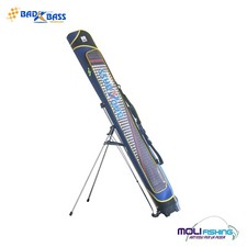 BAD BASS FODERO PORTACANNE RIGIDO CON TRIPODE BBF-CT 172 CM PESCA SURFCASTING