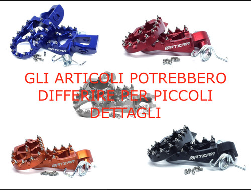 Pedane poggiapiedi maggiorati - pedane,