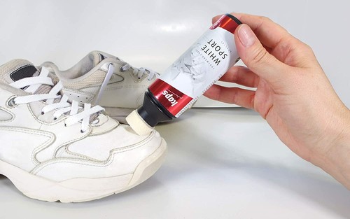 Vernice bianca per - sneakers, in