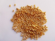 200pz  schiaccini colore oro  2mm lead,nickel free