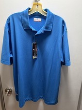 Nuova camicia golf blu
