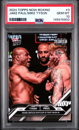 2024 topps now - boxing, jake