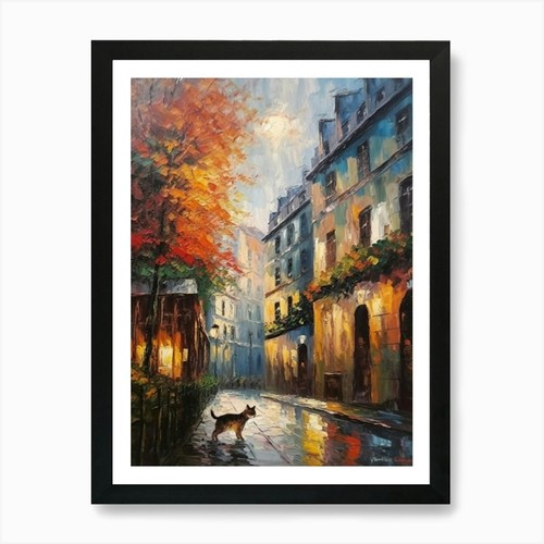 Quadro una strada - di,