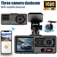 Dash Cam 3 Canali Full HD