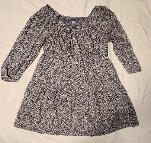 Vecchio abito donna blu navy