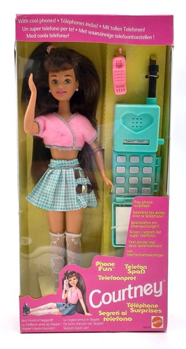 1995 phone fun courtney barbie - courtney,