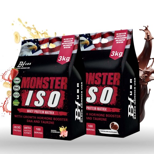 Monster iso whey protein - monster,