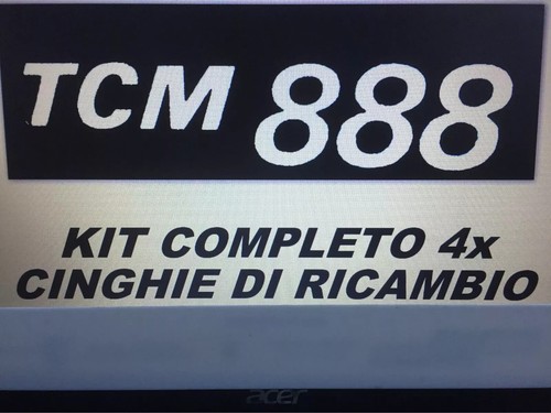 Kit cinghie anelli per - cinghie, 1+3