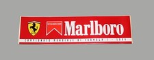 FERRARI ADESIVO VINTAGE STICKER CAMPIONATO MONDIALE F1 1996 MARLBORO SCHUMACHER