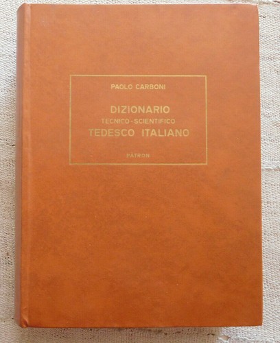 Dizionario tecnico scientifico