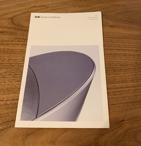 Bowers wilkins 1 m1 - bowers, m-1