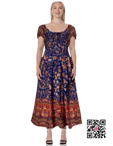 Maxi abito donna - , maniche