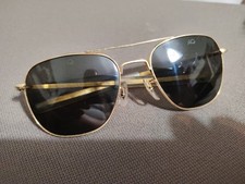 occhiali da sole vintage  AMERICAN OPTICAL  ORIGINAL PILOT Gold