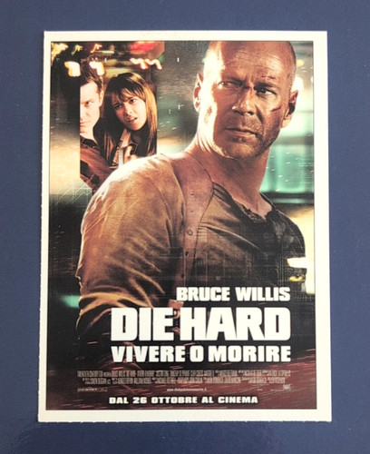 Cartolina ciak die hard - cartolina,