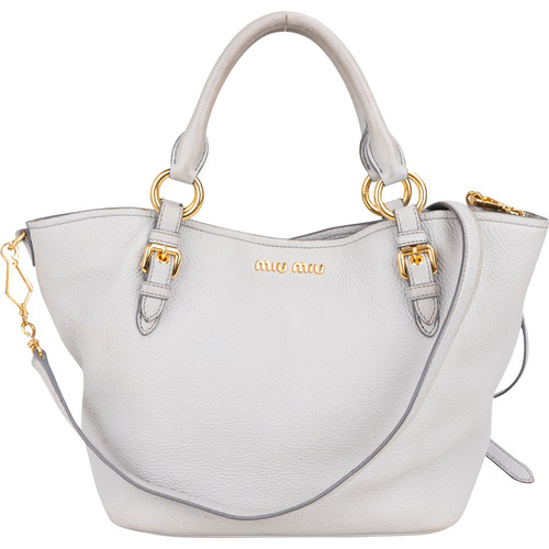 Borsa mano miu grey - a,