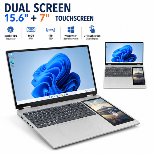 Notebook doppio schermo - notebook,