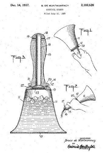 The bars vintage bell shaker - bars,