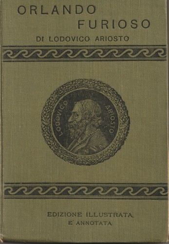 Libro antico orlando furioso - libro,