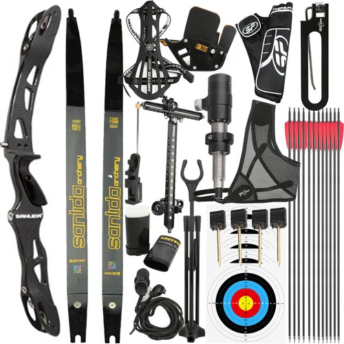 Sanlida set arco ricurvo - set,