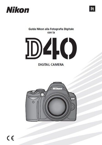 Per nikon d40 - d40, manuale