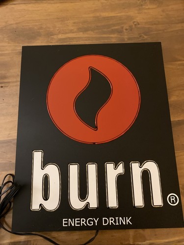 Insegna luminosa muro burn - insegna,