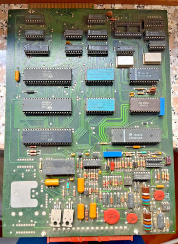 Scheda vintage single board - scheda,