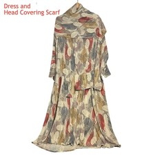 Abito donna manica lunga maxi