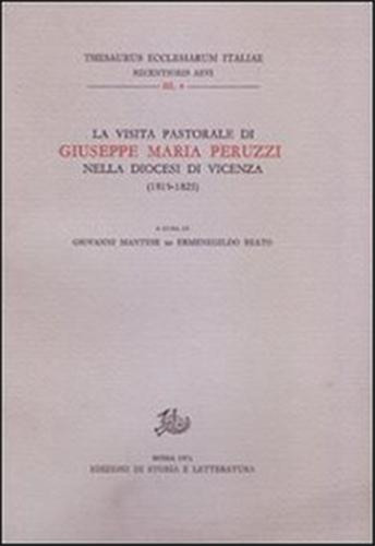 Visita pastorale di - -,