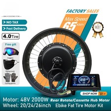 48V 2000W EBike Fat Tire